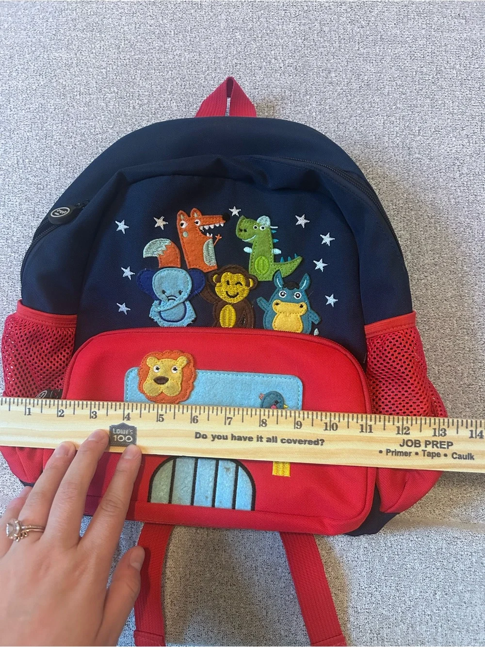 AUSQI Kids Zoo Animal School Bus 3D Toddler Preschool Backpack